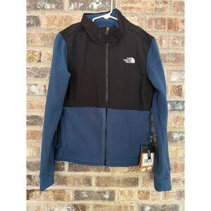 The North Face Women's Tundra Fleece Jacket Full Zip Monterrey Blue Size Small